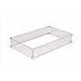 thumbnail image 3 of HPC Fire Rectangle Fire Pit Glass Wind Guard (WG49X21-RECT), 49x21-Inch, 3 of 4