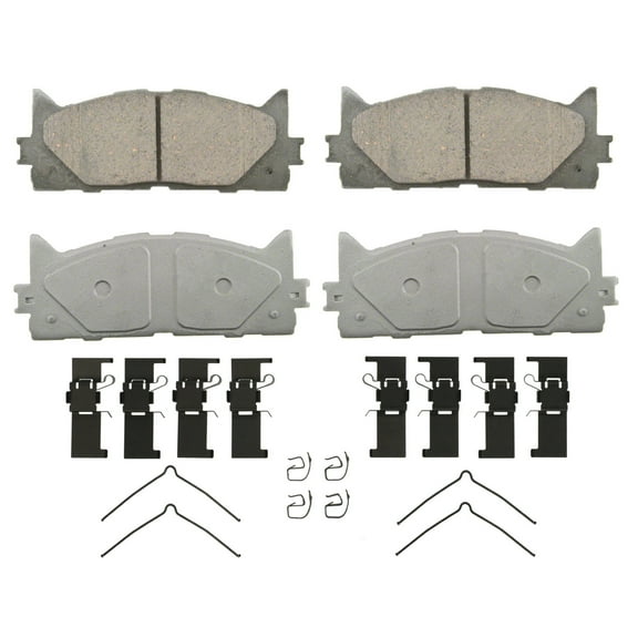 Wagner ThermoQuiet QC1293 Ceramic Disc Brake Pad Set Fits select: 2007-2017 TOYOTA CAMRY, 2007-2018 LEXUS ES