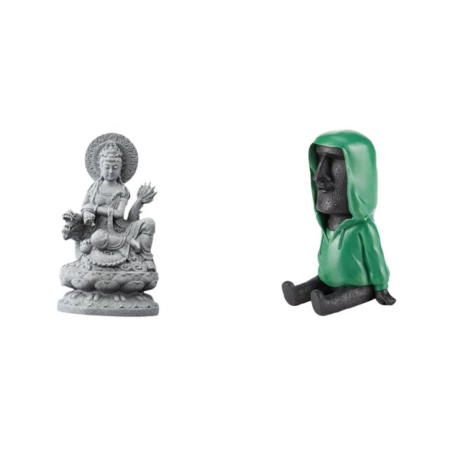 Estatua de Guan Yin,Estatua de Guan Yin para decoración del hogar.,Escultura de Kuanyin,figurita,decoración china,regalos,Estatua de la Isla de Pascua,Estatua de la Isla de Pascua,cabeza de