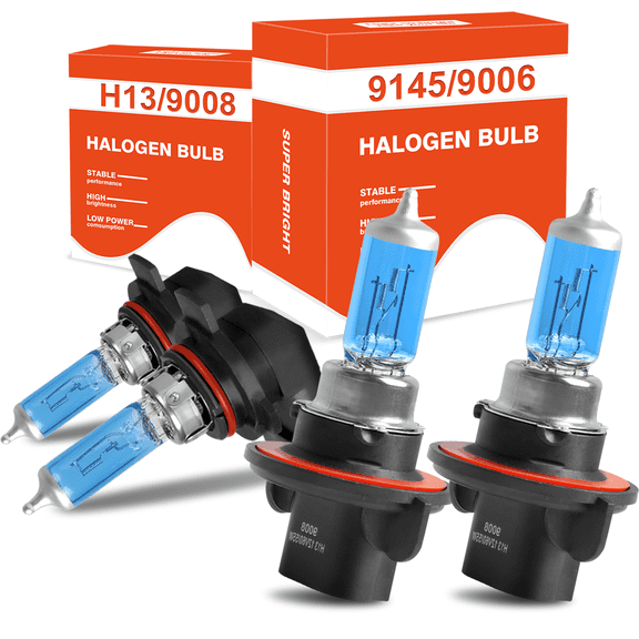 For Dodge Durango 2007 2008 2009 Halogen Headlight Bulbs Fog Light 9008/H13 9145/9045