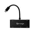 thumbnail image 4 of Convertidor 5 en 1 Vorago ADP-350 USB Tipo C a HDMI VGA USB 3.0 Jack 3.5MM PD, 4 of 12