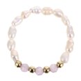 thumbnail image 1 of 1 Pc Fashionable Handmade Rhinestone Pearl Ring Versatile Exquisite Finger Ring, 1 of 8