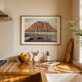 thumbnail image 4 of Majestic Mirror - Morro Rock - Morro Bay California Photography Unframed Wall Art Print 5 x 7 inches, 4 of 7