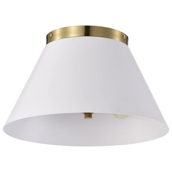 Nuvo Lighting - Dover - 2 Light Small Flush Mount In Mid-Century Modern