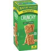Nature Valley Granola Bars, Crunchy Oats 'n Honey, 49 Pouches, 73 oz