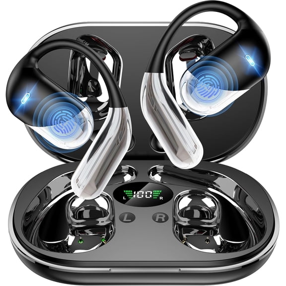 Wrongduck AI Translation Earbuds Real Time Language Translator Headphones with 198  Languages Bluetooth Open Ear Design