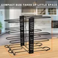 thumbnail image 3 of Organizador Vertical Para Ollas Y Sartenes Ajustable 8 Capas, 3 of 8