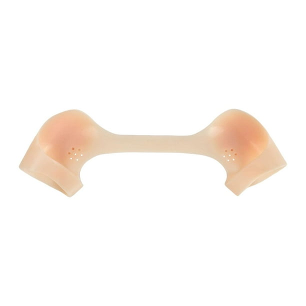 Hombreras de silicona transpirables, antideslizantes y fáciles de usar para vestidos, ropa y cosplay. Color de piel claro