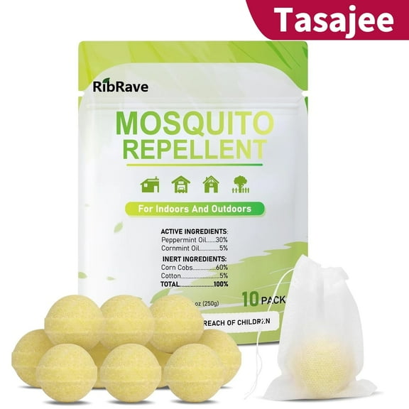 Tasajee Mosquito Repellent Pills for Outdoor, (10-pack )
