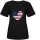 thumbnail image 4 of Fiudx Liquidación de Ofertas Flash Camiseta de Manga Corta Holgada con Estampado Informal a La Moda para Mujer, 4 of 4