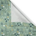 thumbnail image 6 of Ambesonne Floral Valance & Curtain, Spring Tulip Petals, 55"x45", Turquoise Teal Marigold, 6 of 6