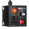 thumbnail image 2 of AC220V 5000W Stepless Voltage Regulator Portable Variable Monophase Voltage Controller, 2 of 8
