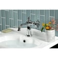 thumbnail image 2 of Kingston Brass KS3541RX Belknap One-Handle Single-Hole Bathroom Faucet with Push Pop-Up Drain, Polished Chrome, 2 of 7