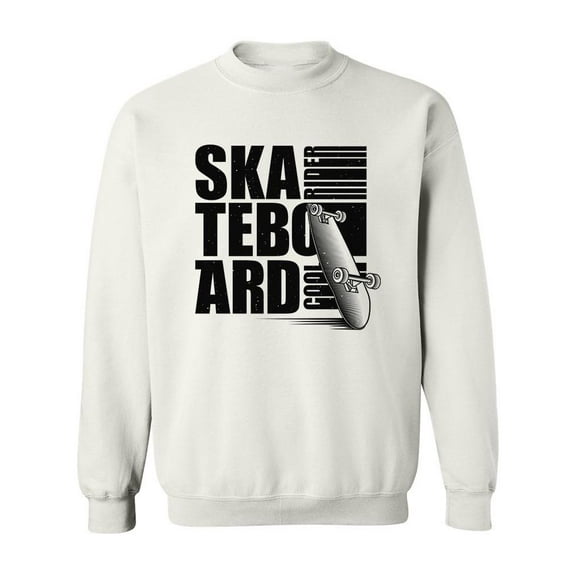 Urban Skateboard. Sweatshirt Men -Image by Shutterstock, Male x-Large