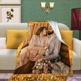 thumbnail image 5 of Custom Blanket with Text Photos,Personalized Customized Picture Blankets for Grandpa Grandma Christmas Mother Father Day Birthday Gifts 9 Photos Collage 4 Sizes, 5 of 6
