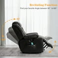 Abakan large electric lift chair elderly luxury electric recliner