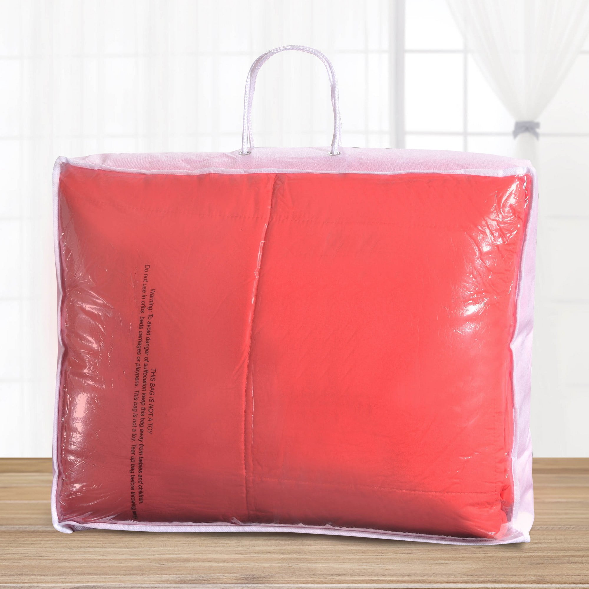 Superior Classic Reversible Comforter, Twin XL, Coral