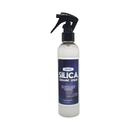Nanotech Surface Solutions Silica Ceramic Spray - Silicon Dioxide Ceramic Spray for Cars, RVs, Motorcycles, ATVs, Boats, Polished Natural Stone, Metals, Glass, Plastics - 8 Fl. Oz.
