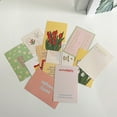 thumbnail image 2 of Tarjeta De Decoración De Pared De Tulipán, Tarjeta De Decoración De Pared, Flor De Tulipán, Bloque De Color Geométrico, Dormitorio, Estilo Coreano, Accesorios Para Fotos, 2 of 3