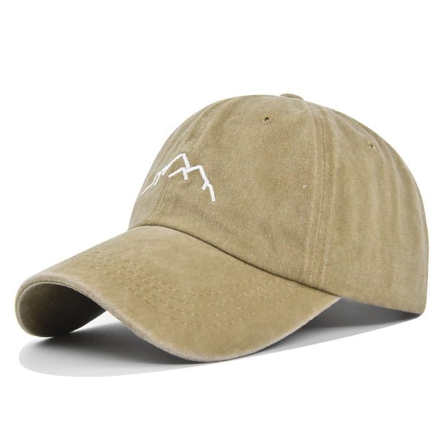 Visors Mens And Womens Denim Retro Washed And Old Destroyed Peaked Cap Solid Color Baseball Cap Baseball Caps