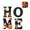 E, variant on Wooden HOME Christmas Wall Decor, Winter Letter Sign Hanging Ornament, Snowman Reindeer Xmas Letter Wall Art, Rustic Farmhouse Holiday Home Sign, Christmas Letter Plaque Set for Front Door