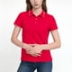thumbnail image 3 of TaTaai Women's Short Sleeve Polo Collar Shirt Top Lightweight Summer Blouse Casual Office Business Daily Wear Loose Fit Plus Size Gift, 3 of 5