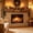 28" Antique Black Fireplace, variant on 18" Electric Fireplace Insert with Log Set & Realistic Flame,NO Remote,Fireplace with Overheat Protection,Antique Black