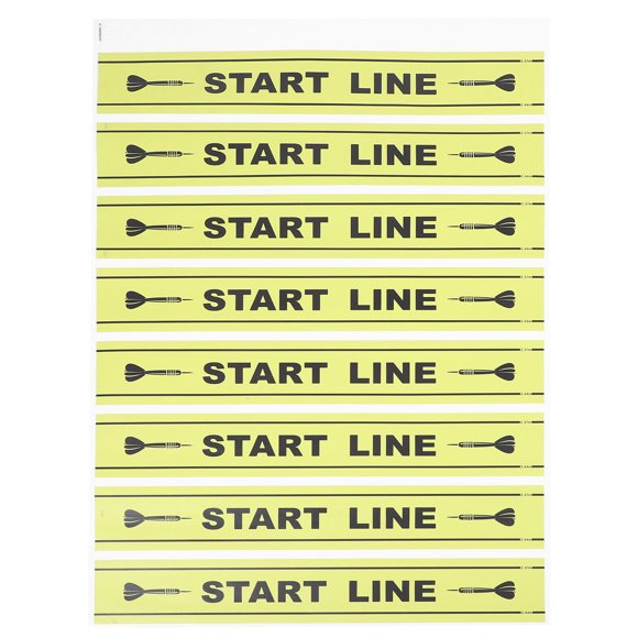 Dart Board Throw Line