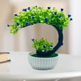 thumbnail image 4 of Artificial Plants Bonsai Small Tree Simulation Pot Plants Fake Flowers Table Pot Ornaments Home Decoration Hotel Garden Decor, 4 of 8
