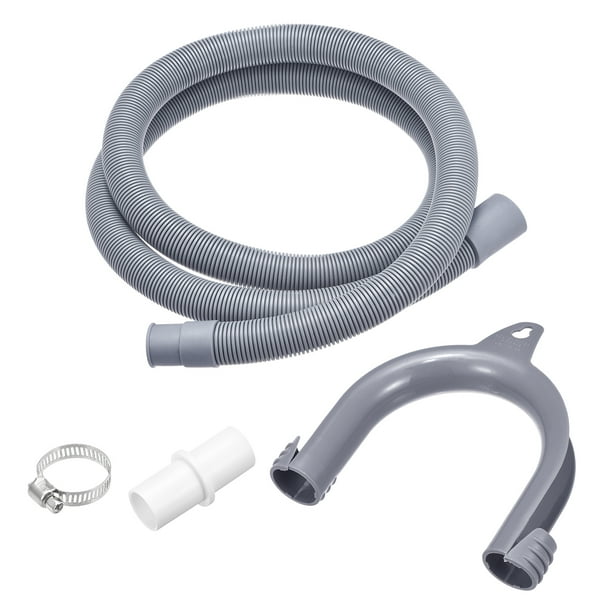 Washing Machine Drain Hose Extension Kits 4.92ft Gray for Washing
