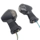 thumbnail image 2 of 2 piezas luces LED de señal de luces de señal de para cicleta luces de posición lateral de cicleta duraderas para DL 650 Negro, 2 of 7