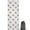 White Cow Bow, variant on White Cow Bow Pattern Hot Yoga Mat Towel Non Slip for Hot Yoga - Quick-Drying Yoga Mat Cover with 4 Corner Pockets with Travel Bag - Hot Yoga Towel Non Slip Grip Moisture Wicking Sweat 70"x26"