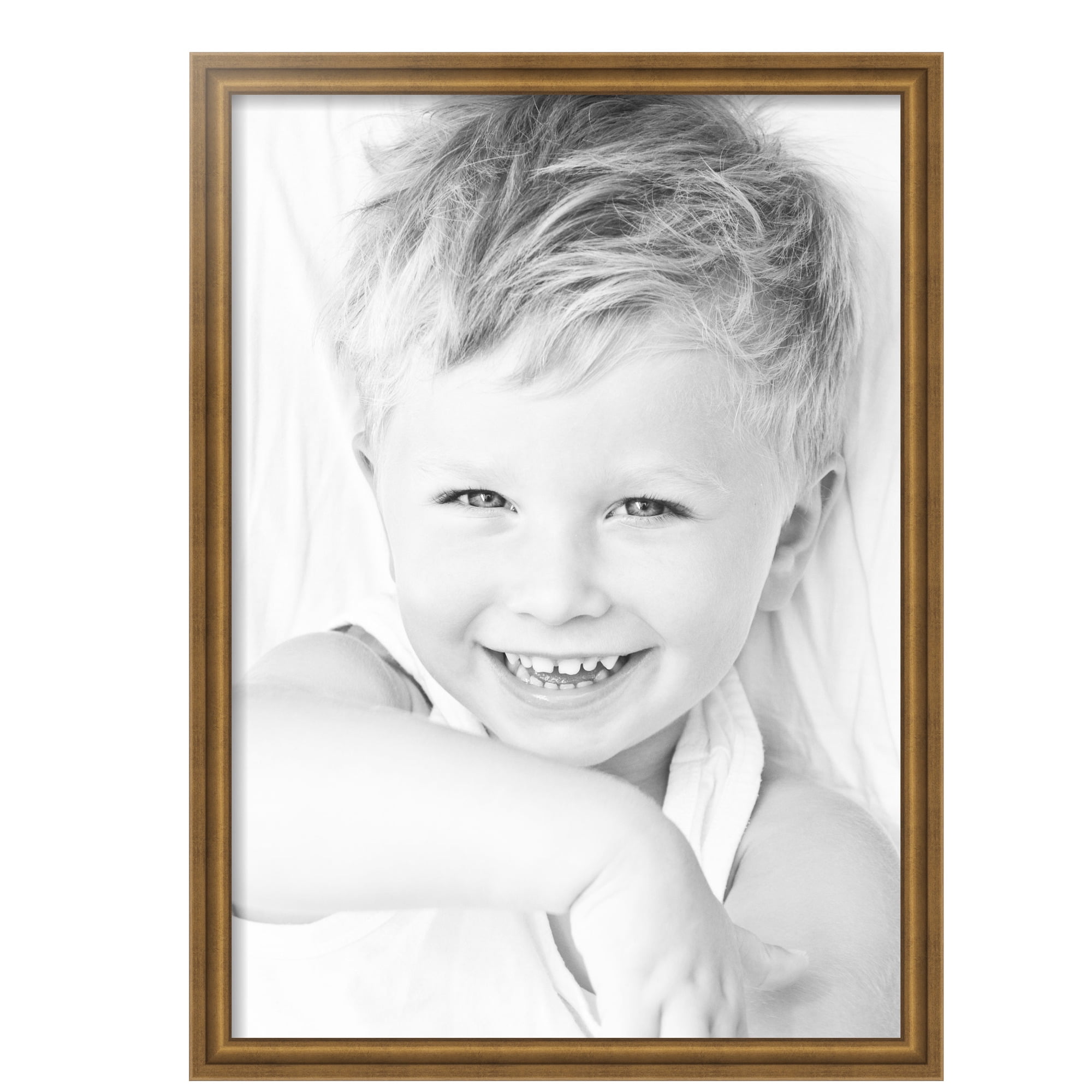 ArtToFrames 20" x 28" Muted Gold Glow Picture Frame, 20x28 inch Gold MDF Poster Frame (WOM-4680), 4 Pack