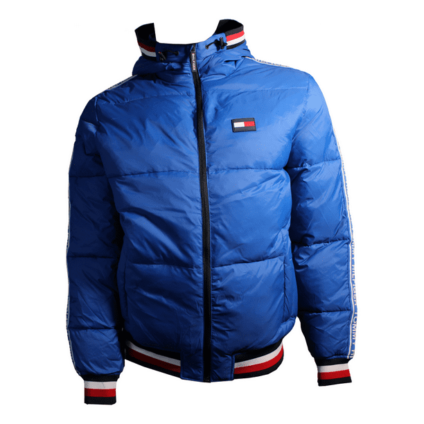 Chamarra Tommy Hilfiger Hombre Acolchada Invierno Azul M 78E1157 894