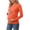A89 Orange, variant on Women's Maternity Nursing Tops Long Sleeve Breastfeeding Shirts Casual Layered Design Comfortable Pregnancy Clothes for Postpartum Hospital Daily Wear