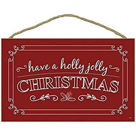- Christmas Holiday Wall Hanging Decor Plaque Inscribed
