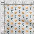 thumbnail image 2 of oneOone Cotton Flex Teal Green Fabric Block Sewing Fabric By The Yard Printed Diy Clothing Sewing Supplies 40 Inch Wide-GO, 2 of 6