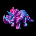 thumbnail image 5 of Clever Contraption Jumbo Fidget Triceratops | Articulating Dinosaur Sensory Companion for and Adults, 5 of 9