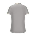 thumbnail image 3 of FAVIPT Mens Polo Shirts Clearance,Polo Shirts for Men 2024 Summer Lapel Collar Golf T-Shirt Dressy Casual Short Sleeve Tennis Shirts Quick-Dry Tees Gray,M, 3 of 5