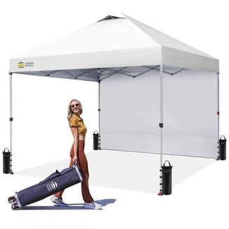 Coleman 10' x 10' Instant Straight Leg Canopy Gazebo with Added