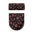 thumbnail image 5 of HELLHERO Polyester Toilet Lid Dust Cover Set & Stays in Place Toilet Lid Seat Cover & Elastic Edge for Bathroom Soft, 5 of 8