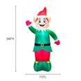 thumbnail image 4 of Occasions Christmas 20 Foot Inflatable Colossal Waving Elf, 4 of 9
