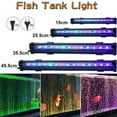 thumbnail image 2 of LED Bubble Stone For Aquariums, Color Changing Bubble Wall Light With Air Tube, Submersible Waterproof Decor For Fish Tank, Requires Air Pump,Black,35.5cm US, 2 of 8