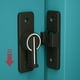 thumbnail image 3 of Cerradura de puerta interior Injueey Dag antirrobo negro, 3 of 6