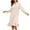 Beige, variant on Gytharion Flannel Nightgowns for Women Winter Fuzzy Fleece Warm V-Neck Sleepshirt Soft Cozy Long Sleeve Lace Plush Nightshirt Cute Solid Ruffled Hem Nightdress Mid-Length Sleepwear