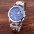 thumbnail image 5 of Resicozy Men's Watch Chronograph Watch Dress Stainless Watches for Men BusinessDate Arabic Numerals Dial Wrist Watch D, 5 of 7
