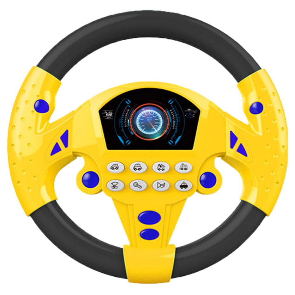 Toy Car Wheel Kids Baby Interactive Toy Kids Steering Wheel With Light