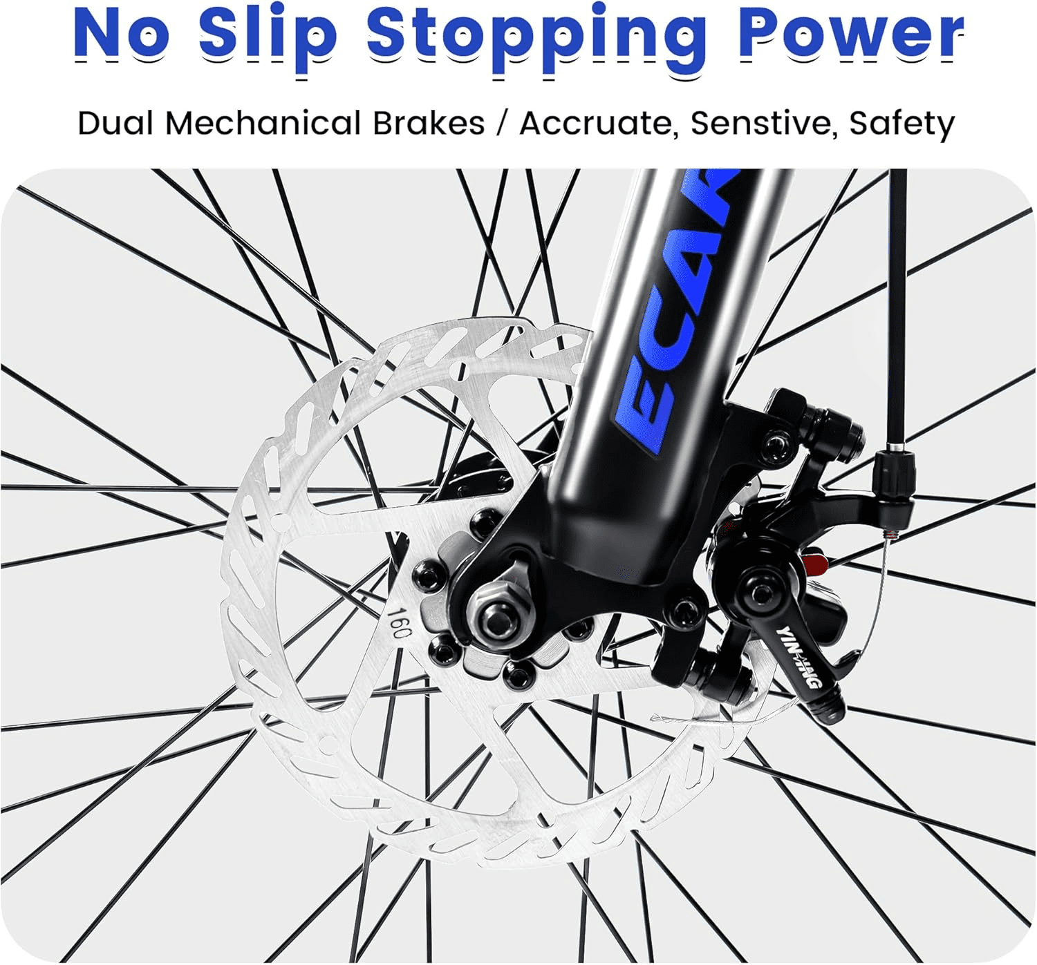 24" Mountain Bike for Adults, 21 Speed Full Suspension MTB, Dual Disc Brakes, High Carbon Steel Frame, 85% Pre-Assembled, for Men & Women