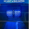 thumbnail image 3 of Solar Bug Mosquito Zapper UV Insect Killer w/ Motion Sensor LED Light, Waterproof Insect Pest Control for Garden, Yard, Patio, Camping - Portable, Rechargeable, Eco-Friendly Solar-Powered, 3 of 8