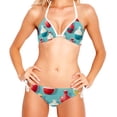 thumbnail image 2 of Bowling Stylish Bikini Set with Detachable Sponge & Adjustable Strap 2-Pack - Beach Ready!, 2 of 6